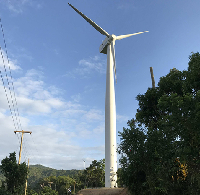 Power generation on remote islands